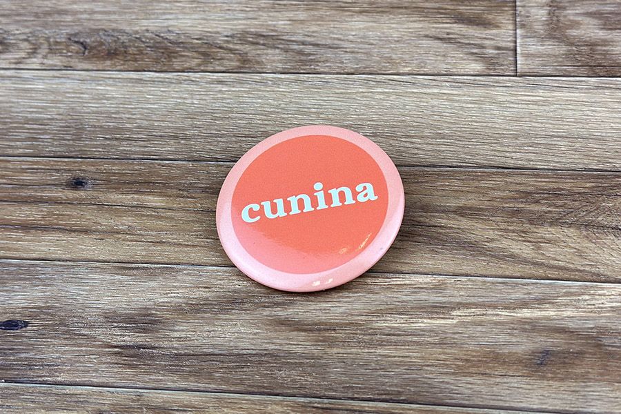 glanzende buttons van 55mm diameter voor Cunina